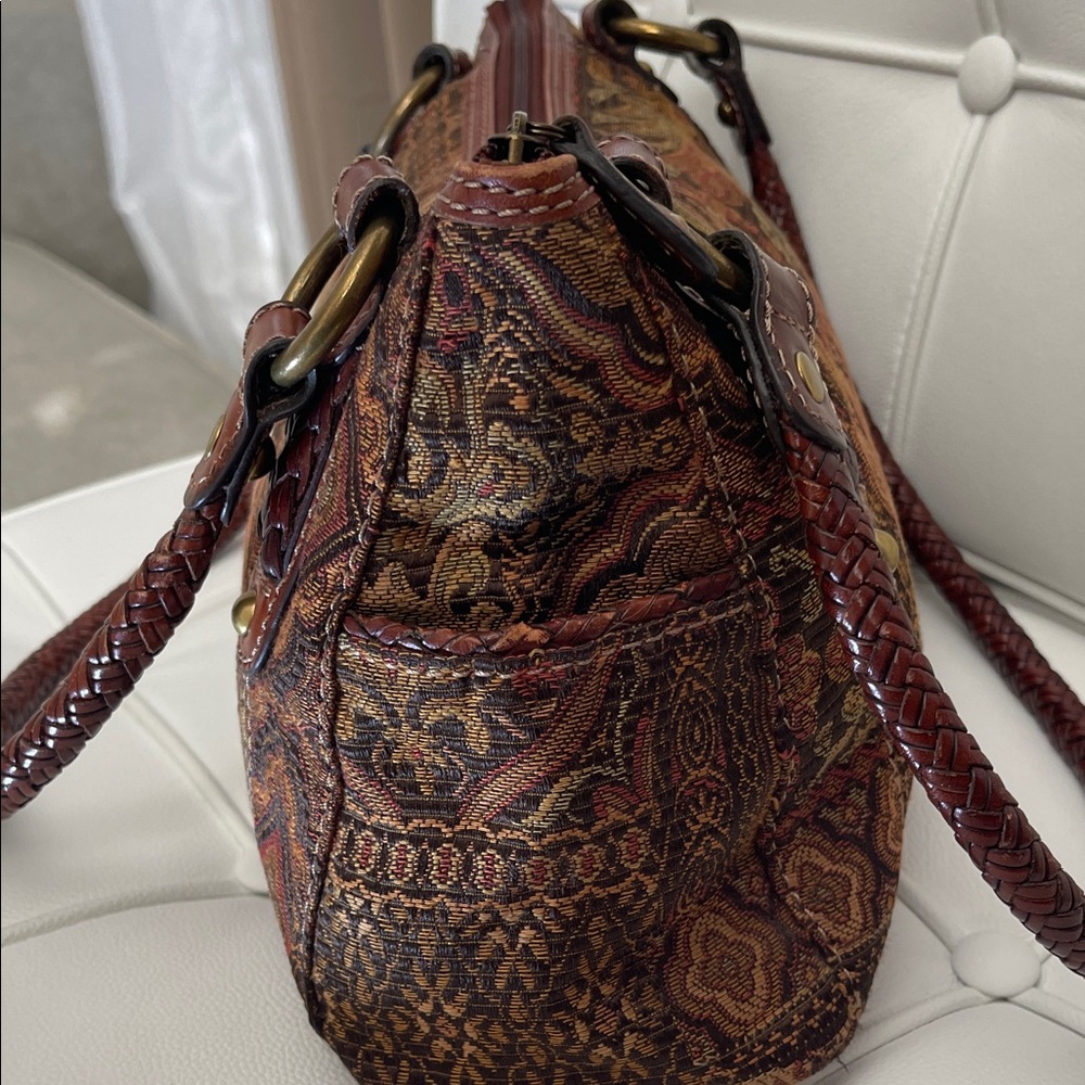 Fossil Brown and Tan Shoulder Bag - Picture 4 of 9